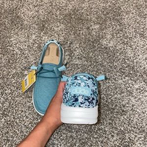 Hey dudes , size 7 , Sea Blue